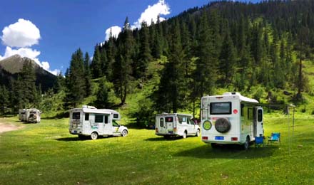 最適合夏季出行的4大打卡地！一定要開著房車去！